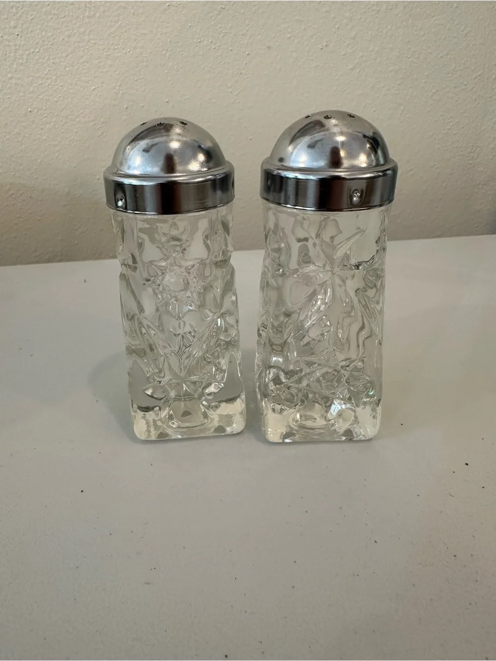 Vintage Anchor Star of David Salt & Pepper Shaker Set